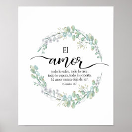 1 corintios 13, El amort Póster Poster