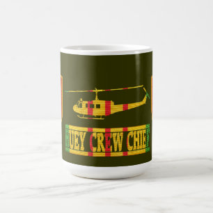 1. Crew-Leiter-Tasse der Signal-Brigaden-UH-1 Huey Kaffeetasse