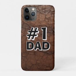 #1 Dad Leather-look Case-Mate iPhone Hülle