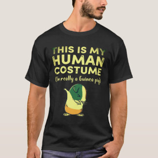 1 Das ist mein menschliches Kostüm Ich bin wirklic T-Shirt