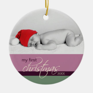 1. der Weihnachtsbrauch-Verzierung des Babys Keramikornament