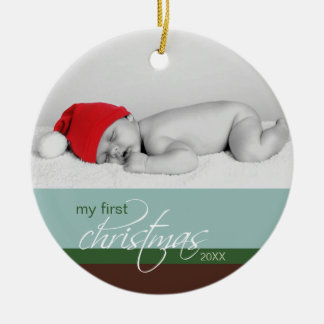 1. der Weihnachtsbrauch-Verzierung des Babys Keramikornament