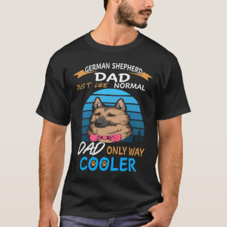 1 Deutscher Schäferhund-Vater, genau wie normaler T-Shirt