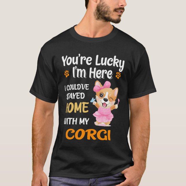 1 Du hast Glück T-Shirt (Vorderseite)