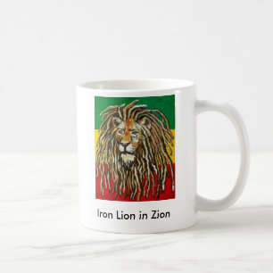 1, Eisen-Löwe in Zion Kaffeetasse