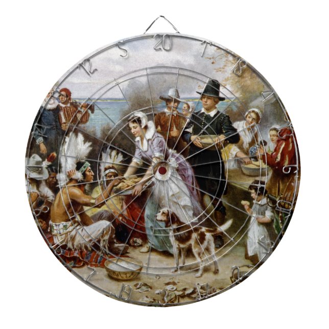 1. Erntedankfest Dartscheibe (vorne)