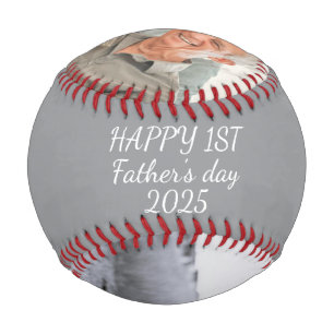 1. Father's Day Benutzerdefiniertes Foto Erstellen Baseball