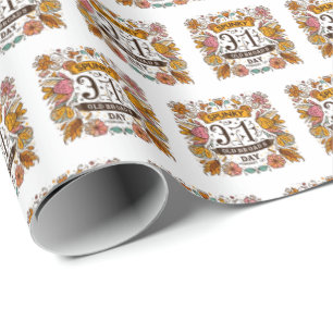 1. Februar - Spunky Old Broads Day Geschenkpapier