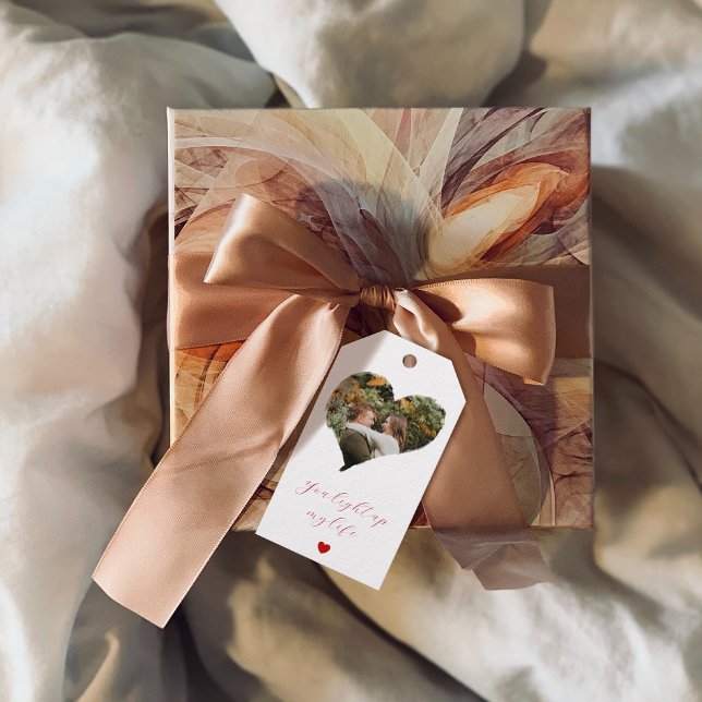 1 FOTO | VALENTINSTAG | Romantisches Zitat | Herz Geschenkanhänger (Von Creator hochgeladen)