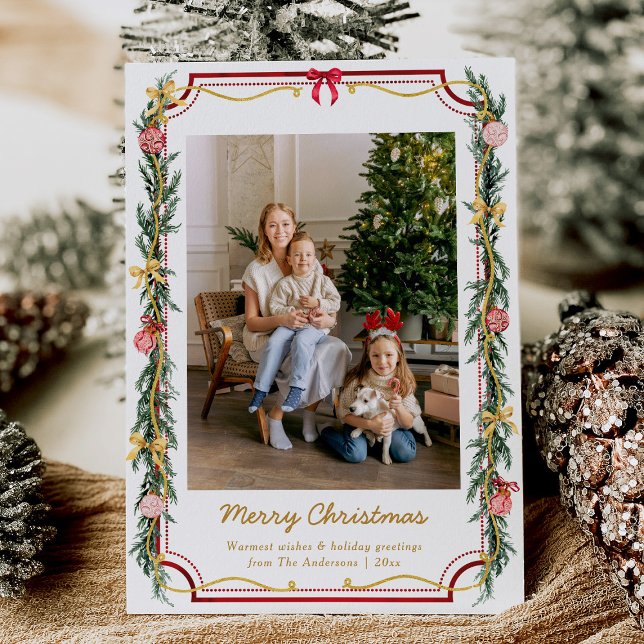 1 Foto Weihnachten Botanische Blätter & Bogen (Von Creator hochgeladen)