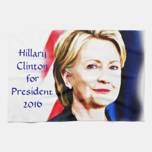 1. Frau Präsidentin Hillary Clinton 2016_ Handtuch