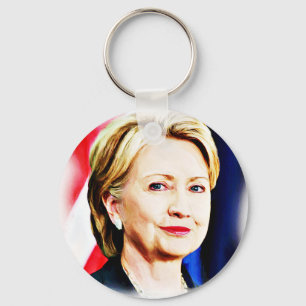 1. Frau Präsidentin Hillary Clinton 2016_ Schlüsselanhänger