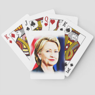1. Frau Präsidentin Hillary Clinton 2016_ Spielkarten