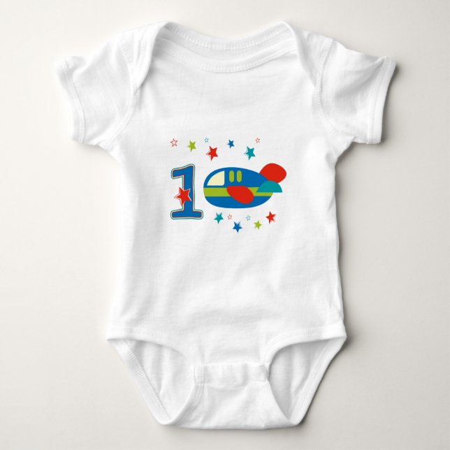 1. Geburtstag Baby Strampler (Vorderseite)