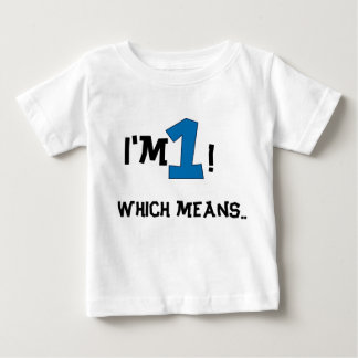 1. Geburtstag Baby T-shirt
