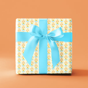 1. Geburtstag der Ente Geschenkpapier