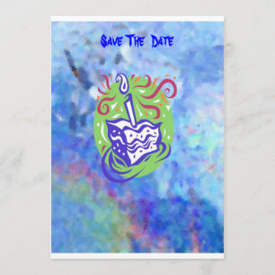 1. Geburtstag des Babys Save The Date