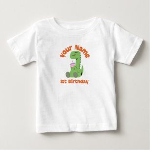 1. Geburtstag Dino Baby T-shirt