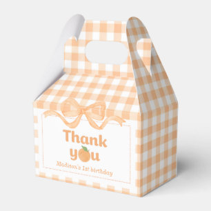 1. Geburtstag eines Sweet Peach Girl Geschenkschachtel