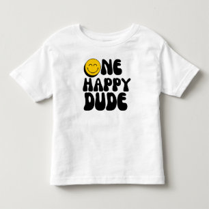 1. Geburtstag Eins glücklicher Typ Geburtstag Kleinkind T-shirt