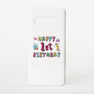 1. Geburtstag für 1 Jahr Kinder B-Tag Samsung Galaxy S10 Hülle
