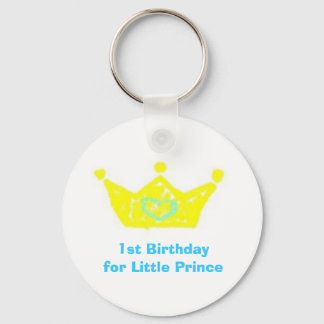 1. Geburtstag für die Little Prince Key Chain Schlüsselanhänger