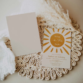 1. Geburtstag in der Sonne Einladung