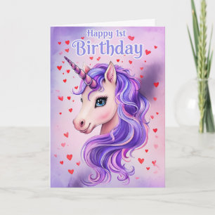 1. Geburtstag Karte