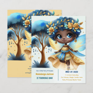1. Geburtstag Kleine Märchenprinzessin Afrikanisch