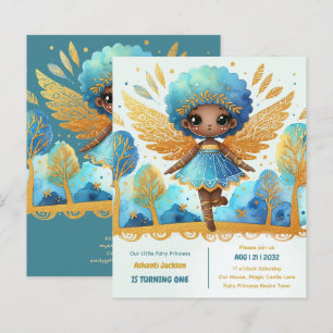 1. Geburtstag Kleine Märchenprinzessin Afrikanisch