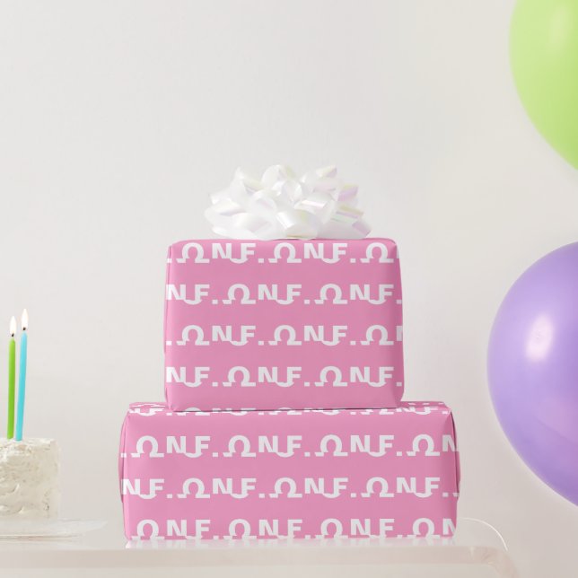 1. Geburtstag Niedlich Pink Boho Girl Kinder Geschenkpapier (Partygeschenke)