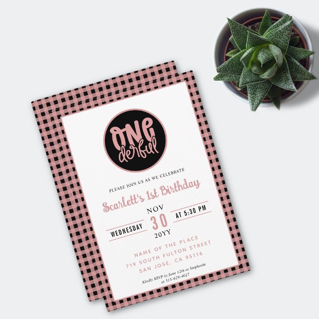 1. Geburtstag Party Niedlich Einmal Erster Geburts Einladung (Von Creator hochgeladen)