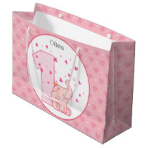 1. Geburtstag Pink Princess Elephant Party