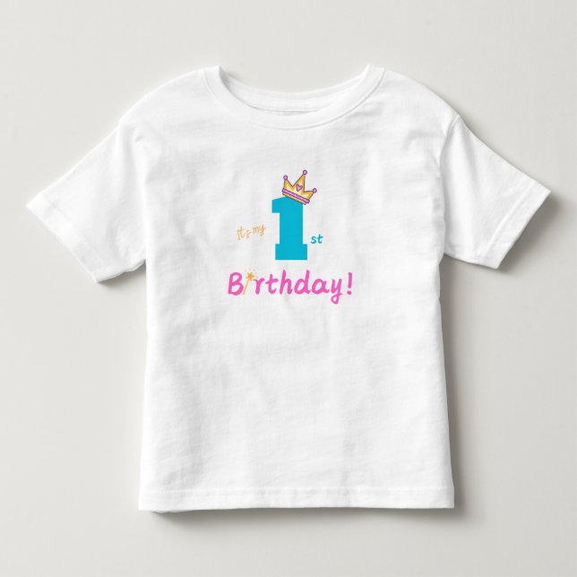 1. Geburtstag T - Shirt (Vorderseite)