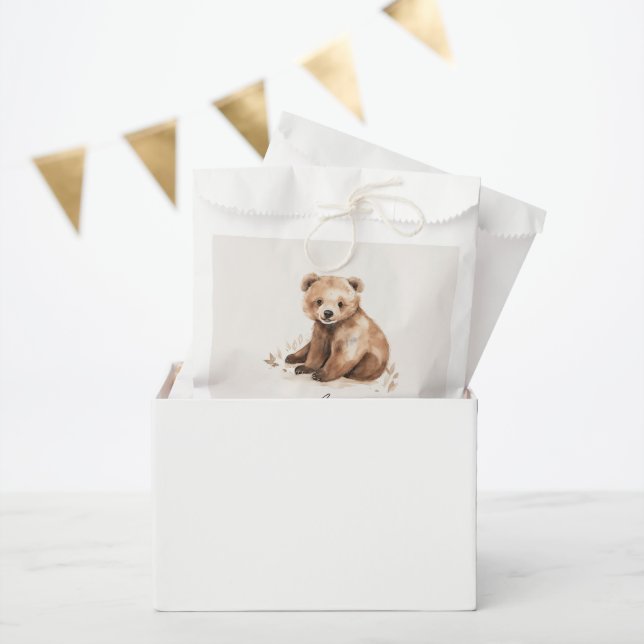1. Geburtstag Wild One tragen modernes, elegantes  Geschenktütchen (Party)