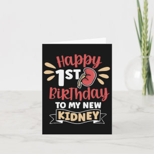 1. Geburtstag zum ersten Geburtstag meiner Nierent Karte
