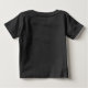 1. Geburtstags-Bau-Planierraupen-Gewohnheits-T - Baby T-shirt (Rückseite)