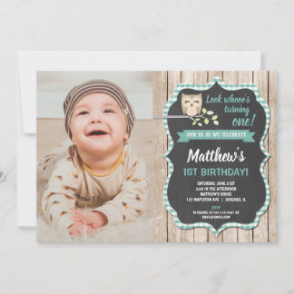 1. Geburtstagsjunge Einladung, Waldhütte Geburtsta Einladung