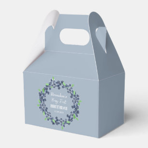 1. Geburtstagsparty Blueberry Baby Boy Geschenkschachtel