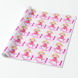 1. Geburtstagsverpackung Patenttochterder Geschenkpapier