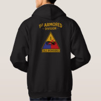 1. gepanzerte Abteilung "Alte Ironside" Emblem Hoo