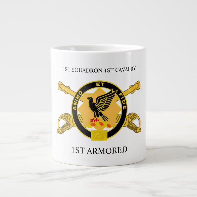 1. GESCHWADER-1. KAVALLERIE-1. GEPANZERTE TASSE (Vorderseite)
