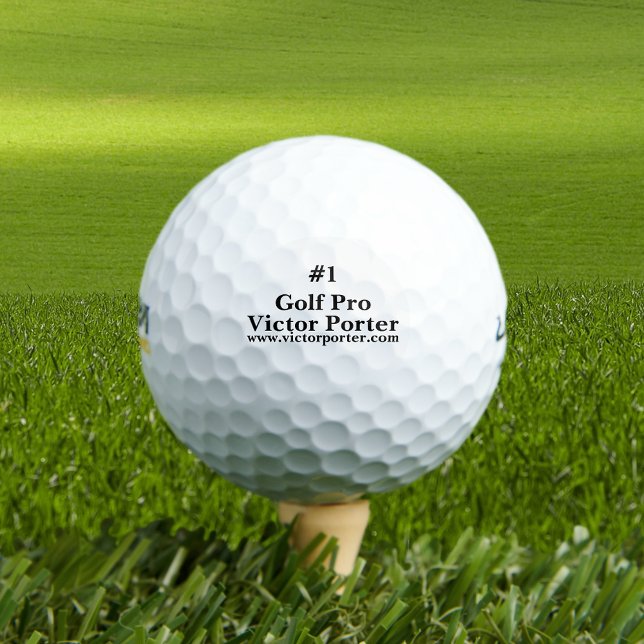 #1 Golf Pro | Benutzerdefiniert Golfball (Von Creator hochgeladen)