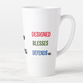 " 1 GOTT 1 KÖNIG GOTT ENTWICKELT ME" Kollektion Milchtasse