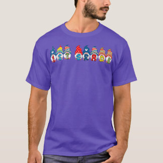 1. Grade Gnomies Zurück zur Schule Gnome Schüler T-Shirt
