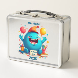 1. Grade Star Celebration - Niedlicher Cartoon Metall Brotdose