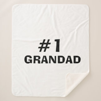 #1 Grandad Leather-look Sherpadecke