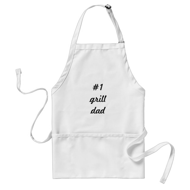 #1 Grill Papa Schürze (Vorne)