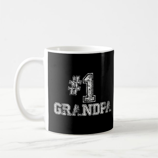1 Großvater - Das Geschenk des ersten Vaters Kaffeetasse (Links)