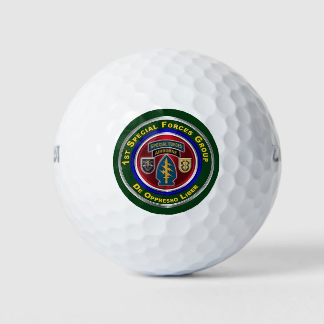1. Gruppe der Spezialeinheiten Im Flugzeug Golfball (Vorderseite)